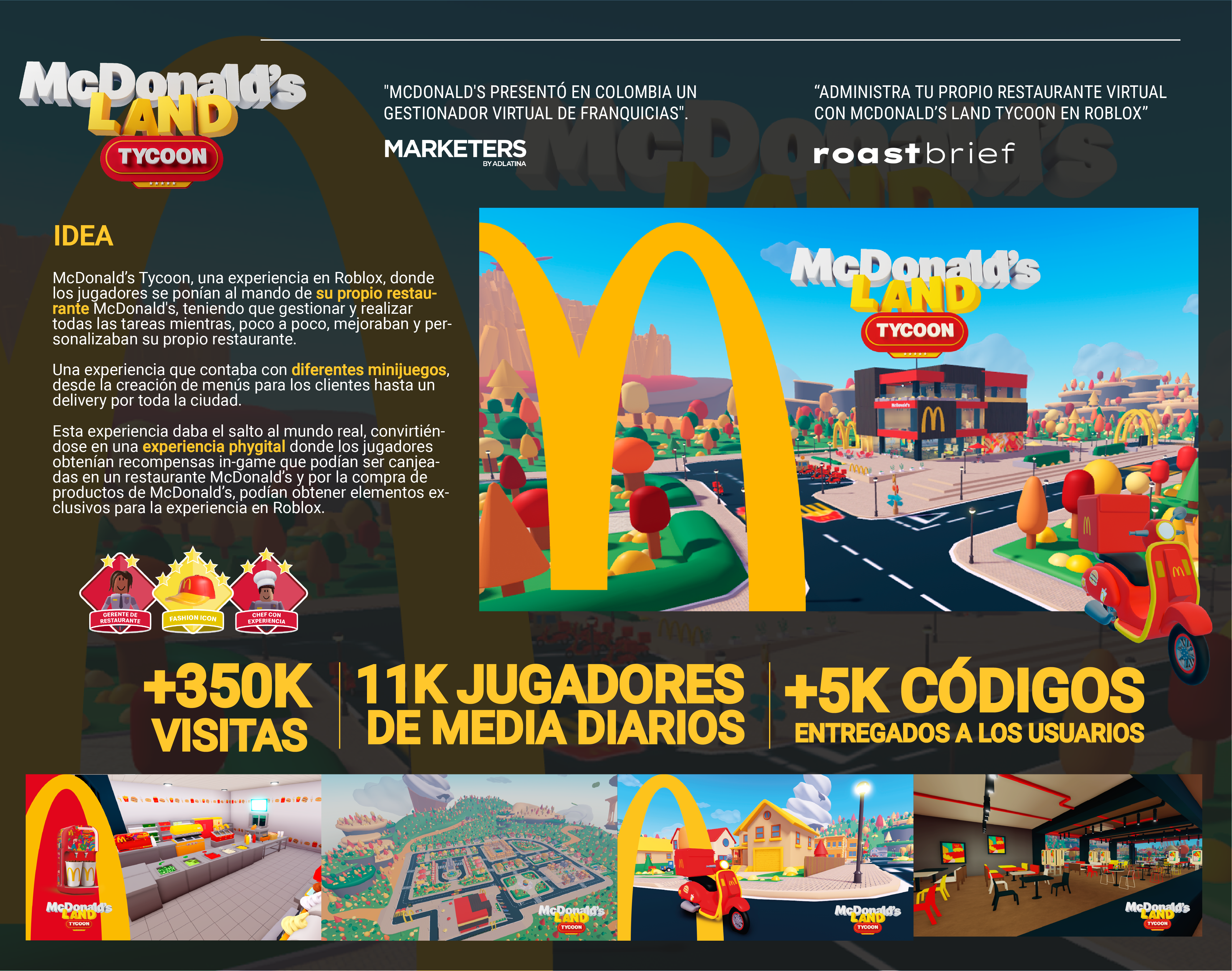 McDonald's Tycoon Roblox Advergaming